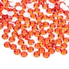 Rhinestones Redondos Planos Serie Roja al por Mayor para Uñas Artísticas DIY Accesorios de Rhinestone de Cristal