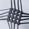 Material de Ratán Plano de 5 mm Material Tejido a Mano para Tejer Bolsas Cestas de Flores Ratán de Plástico Tejido de Ratán Ratán de Imitación Tira Tejida Tira No