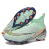 Tênis de Futebol para Dropshipping Transfronteiriço, Tênis com Travas Múltiplas Ag Long Spike, Esportes Adulto Competição ao Ar Livre Treinamento Tênis de Futebol Infantil, C. Ronaldo