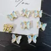 Colgante Sinfonía de Mariposa Cristal Tridimensional Super Brillante Moca Colgante Accesorios para Pulsera de Cuentas DIY, Collar, Pendientes Colgante