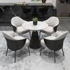 Oficina de Ventas Sofá de Negociación Mesa de Café Combinación Hotel Villa Club Cabina de Recepción Muebles Nórdicos