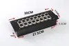 Caja de Concentrador Multinúcleo para Estudio de Grabación de 4-16 Vías/Cable de Señal de Rendimiento Micrófono Audio Socket Caja de Conexiones XLR