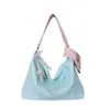 Bolsa de Ombro Simples Versátil Estilo Coreano para Mulheres, Nova Bolsa de Braço Retrô, Bolsa Tote de Grande Capacidade, Bolsa Transversal para Trabalho e Deslocamento