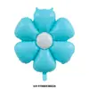 Estilo Ins Corea del Sur Color Caramelo Margarita Globo de Película de Aluminio Accesorios para Fotos de Cumpleaños Flor de Color Globo Plumeria Decoración