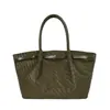 Bolso Tote Grande de Textura Tejida Retro Transfronterizo para Mujer Otoño/Invierno 2026 Nuevo Bolso de Hombro Único de Alta Gama para Viajes