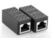 Extensor de Cable de Red 8P8C Conector Recto RJ45 Conector Blindado para Centro de Datos Conector Recto Gigabit para Red