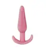 Juguetes sexuales del Capitán cancha trasera tapón anal pequeño electrodomésticos anales tapón anal con cuentas de silicona suministros para camaradas al por mayor