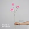 Flores artificiales de rosa, ramo de flores falsas de plástico de alta gama para el Día de San Valentín, decoración del hogar, arreglo floral decorativo para sala de estar y mesa de comedor