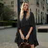 Conjunto de Dos Piezas de Camisola Elegante de Temperamento, Ropa Interior de Moda, Vestido de Gasa Nuevo Estilo Primavera-Verano Transfronterizo Europeo y Americano