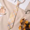 Corbata Pequeña JK Lazo para Estudiante Lazo Estilo Universitario Departamento Japonés Camisa de Uniforme Escolar Combinación Libre Decoración Camisa de Uniforme para Hombre DK Rojo