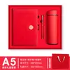 Set de Cuaderno A5 con Hebilla Metálica de Negocios y Caja de Regalo de Alta Gama para Manualidades, Regalo Souvenir para Reunión Anual Corporativa, Logo Impreso
