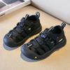 Sandalias Deportivas para Niños Verano 2025 Nuevos Zapatos de Moda para Niñas con Suela Blanda Antideslizantes Recortados Zapatos de Playa con Puntera para Niños