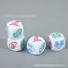 Juego de Colores de Dados DIY Tablero de Personalidad Script Kill Bar Accesorios de Enseñanza 30 Transfronterizo Seis Caras Impresión