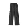 Pantalones Exteriores Juveniles de Primavera y Otoño para Hombre Estudiantes de Secundaria Marca de Moda Atractivos Pantalones de Trabajo Deportivos Rectos Casuales Largos