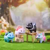 Nuevo Gato de la Fortuna de Cristal Caja Sorpresa Oficina Decoración de Escritorio Lindo Creativo Mascota Linda Buen Significado Regalo Venta Directa