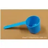 Colher medidora de 15g colher de plástico colher de embalagem colher sólida comestível colher de cabo longo colher para pó colher rasa colher para alimentos