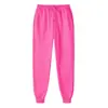 Pantalones de chándal de forro polar para hombre y mujer de 19 colores Leggings de placa ligera Pantalones de chándal Cintura elástica Pantalones de lápiz Pantalones Productos de fábrica al por mayor