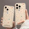 Funda para teléfono Apple 13/12 Space Shell resistente a caídas con diseño de estrella a color y pantalla completa para iPhone 15, 14 y 13