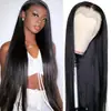 Amazon Transfronterizo Nueva Moda Europea y Americana Peluca de Cabello Recto de Longitud Media Peluca Frontal de Encaje Caliente de África Gorro