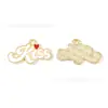 Amor Oso Cisne Beso Joyería con Goteo de Aceite Accesorios Colgante de Aleación DIY Cadena para Teléfono Móvil Llavero Colgante Hecho a Mano