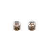 Venta al por mayor Plata Pura 99% Plata Dura 3D Cuentas Sueltas Estilo Chino DIY Cuentas Sueltas Accesorios de Plata de Ley Cubo Dados Cuentas Espaciadoras de Alegría Cuentas para Hilo