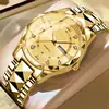 Reloj Kasrluo para Hombre Venta Caliente Transfronteriza Calendario Dual Caja en Forma de Diamante Luminoso Resistente al Agua Moderno Reloj de Cuarzo de Gama Alta