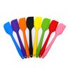 Espátula de silicone de peça única com cabo tudo-em-um, espátula pequena, espátula para creme, espátula para misturar, espátula para assar bolo