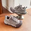 Zapatos de Senderismo para Niños de Algodón con Suela Blanda Zapatos Deportivos para Niños con Forro de Felpa Nuevo Estilo de Invierno Zapatos de Entrenamiento Casuales Cálidos para Niñas Estilo Alemán