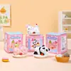 Adornos de Pastel de Crema de Animales Lindos para Escritorio Artesanías de Resina Curativas Decoraciones para Estación de Trabajo de Oficina Venta al por Mayor