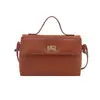 Bolsas Transfronteiriças 2025 Verão Nova Moda Simples Bolsa Feminina Design de Nicho Bolsa de Mão Bolsa de Ombro Único Transversal