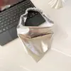 Novo Lenço de Cabeça Metálico de Cor Sólida com Design de Nicho 2026 para Mulheres, Lenço de Cabeça Versátil de Aba Larga com Alta Elasticidade e Design Elástico