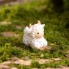 Micro paisaje decorativo, lindo conejito, cachorro, cerdo, pato, gallina, oveja, muñeca, feliz granja, decoración, adornos