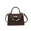 Nuevo bolso de mano vintage Kelly para mujer, bolso cruzado, bolso para ir al trabajo, bolso de hombro simple y elegante para mujer