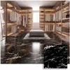 Azulejos de suelo autoadhesivos de PVC con patrón de mármol, engrosados, impermeables y resistentes al desgaste, para renovación y remodelación de suelos de cemento