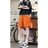 Pantalones Cortos Transpirables de Secado Rápido para Hombres y Mujeres, Deportivos Casuales de Moda para Exteriores, Otoño, Transpirables, Holgados, Tallas Grandes, Ropa de Trabajo, Pantalones de Cinco Puntos