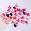 Pinza pequeña para el pelo mini mate tocado de bebé clip de garra pequeña de mariposa de dibujos animados para niños y niñas clip para el pelo de niña 1.8 cm