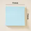 Oficina aprendizaje color post-it notas personalizadas estudiantes con escrito a mano N veces pueden arrancar nota de mensaje nota libro personalizado