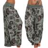 Pantalones anchos con estampado digital europeo y americano para mujer, estilo casual, de AliExpress y Amazon.