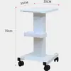 Carrito Móvil para Equipo de Belleza con Base Pequeña de Burbujas, Estante de Almacenamiento para Gestión de la Piel, Dispositivo de Introducción Electrónica para Rejuvenecimiento de la Piel