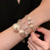 Pulsera de perlas minimalista, diseño de nicho, estilo coreano, única y exquisita, ligera, lujosa, moderna y versátil, joyería, venta al por mayor
