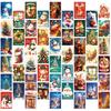 50 Tarjetas de Pared para Nochebuena DIY Decoración de Fondo para la Atmósfera del Dormitorio Sala de Estar Tarjetas de Pared Tarjetas de Mensaje