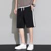 Pantalones Cortos de Verano para Hombre Talla Grande con Sentido del Diseño Moda Masculina Estilo Nuevo Marca Duffy Shuai Chao Pantalones de Cinco Puntos Pantalones de Hombre Color Verde Militar