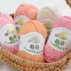 Hilo de Algodón Leche de Cinco Hebras Ruoyu 100g Hecho a Mano DIY Hilo para Muñecas Bebés Ganchillo Ramo Manta Venta al por Mayor
