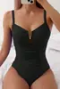 2026 Novo Maiô Body Sexy Modelador com Controle de Barriga Estilo Europeu e Americano para Mulheres, Biquíni Triângulo Conservador Shapewear da Amazon