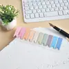 Serie de Colores Morandi Notas Adhesivas para Mascotas Estilo Ins Pestañas Índice Coloridas Notas Adhesivas Reutilizables
