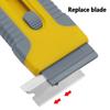 Raspador de vidro de lâmina pequena limpeza doméstica lâmina removedor de cola faca de limpeza lâmina raspadora removedora de cola de filme automotivo lâmina raspadora