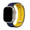 Adecuado para correas de Apple Watchs456789/10/11 Correas de Apple Modificadas Correas de Reloj de Silicona Marina