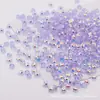 4/6/8mm Cristal Austríaco de Qualidade Super Flash Contas Planas Contas em Roda Material para Pulseira Colar com Contas DIY Contas Soltas
