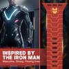 2024 Nuevo para S10 Apple Watch S9 Iron Man iwatch49mm Hebilla Correa de Silicona