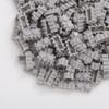 Blocos de construção de partículas pequenas a granel 8MM partículas de plástico pintura de pixel materiais artesanais compatíveis com Lego montagem gratuita atacado
